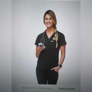 Figs Catarina One Pocket Scrub Top